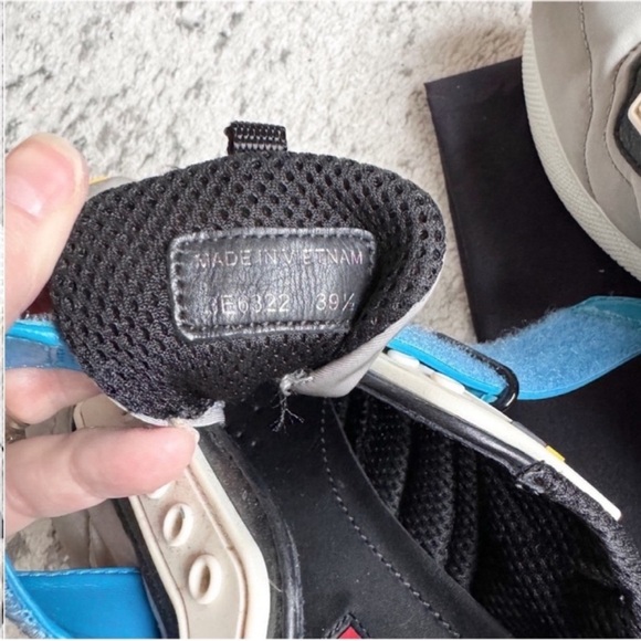 Prada sport soft nylon comfy colorbock sneakers tennis shoes - Picture 8 of 10